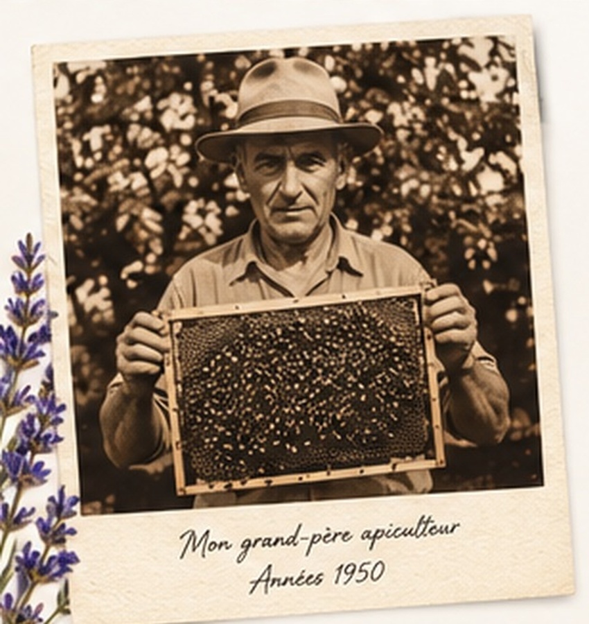 Grand-père apiculteur